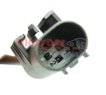 Capteur ABS (Capteur de vitesse de roue) METZGER 0900897